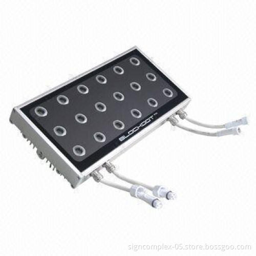 LED Floodlight with DMX Master Controller and Durable and Completely Corrosion Resistance